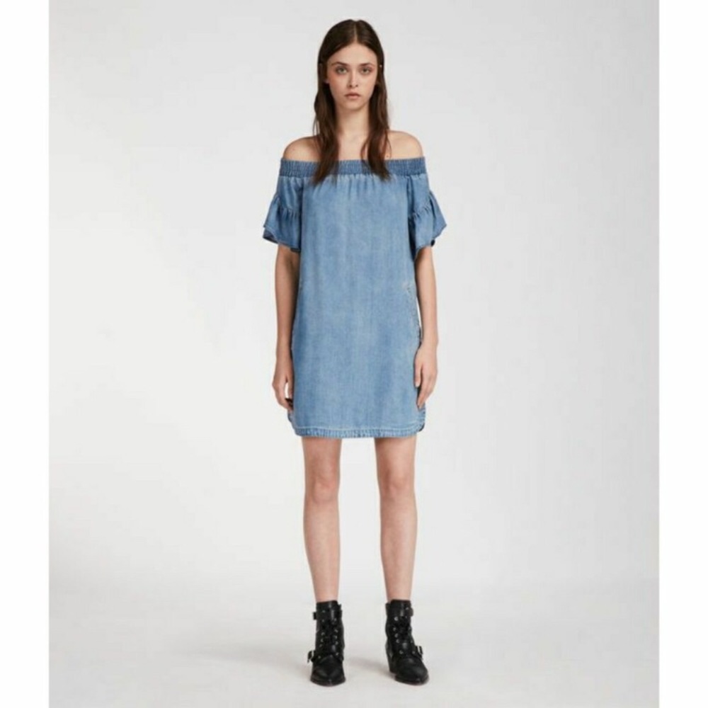 ALLSAINTS Adela Chambray Dress